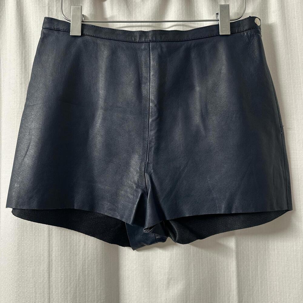 American Apparel Women's Navy and Blue Shorts